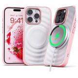 Miak Scoop for iPhone 16 Pro Case, Lightweight, Protective, Compatible with MagSafe for iPhone 16 Pro 6.3 , Strawberry