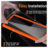 Milomdoi 9 in 1 Screen Protector for Samsung Galaxy Z Fold 7, 3 Inside Flexible Film + 3 Front Tempered Glass + 3 Camera Lens Protector Accessories with Installation Frame