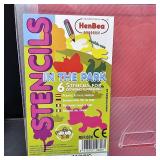U.S. Toy Company Art Stencils - Outdoor Life Wash-Clean Stencil Set