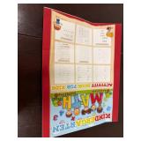 Lot of 3 Kindergarten Math Activity Book: Learn to Count, Number Tracing, Adition, Division and Substraction Exercices for Kids Ages 5-7 - Book in Colors