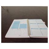 Undated Weekly Planner, Weekly To Do List Notebook with Goal & Habit Tracker Organizer, A5 Weekly Planner Notebook with Spiral Binding, 6.1" x 8.2" - Rosy