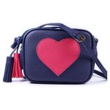 Lightweight Small Crossbody Purse Bag Leather with Tassel for Girls Women with Adjustable Straps Design in Italy