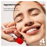 cleaings  Mini Brushes-Disposable Toothbrushes with Toothpaste and Toothpick, Pick for Work or Travel, 24 Count-Strawberry Flavor Pack of 1