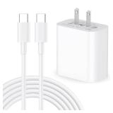 20W USB C Earbuds 4 Charging Cord, Earbud Pro 3rd/3nd/2nd Gen Charger, USB C to USB C Cable for Earbuds Pro 3(2025) , Earbuds Max, Wireless Earphones, iPhone 17 Air 16 15 Charger Cord Power Adapter