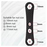 Carbon Fibers Fishing Reel Wrenches Portables Reel Handle Remove Tool for Outdoor Activity