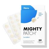 Mighty Patch  Invisible+ Patch - Daytime Hydrocolloid Acne Pimple Patches for Covering Zits and Blemishes, Ultra Thin Spot Stickers for Face and Skin (24 Medium and 15 Small Patches)