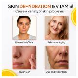 Vitamin C Serum for Mature Skin with Hyaluronic Acid, and Aloe Vera - Hydrating, Lifting, Face Wrinkle & Age Spot Reduction, Anti-Aging Skincare, (1.7 fl oz)