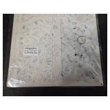 Talavera Stencils for Painting on Walls Wood, 12 Inch Mexican Stencil for Tile Floor Crafts Reusable Burning Drawing Art Paint for Furniture Canvas Wallpaper (Mexican9)