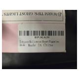 Halloween Ghost Decor Light - Halloween Decorations Indoor - Light Up Ghost in Glass Cloche, Cute Ghost Decor for Indoor Party Home Table Room Kitchen and Fireplace Decorations