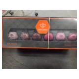 modelones Nail Polish Set 6 Colors Red Burgundy Sparkle Glitter Chrome Mini Quick Dry Nail Lacquer Kit, Ruby Rush Cherry Mocha Vintage Magnetic Nail Art Manicure Gift for Women Girl