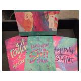 A5 Size, 144 Ruled Pages Each, 1 dot grid notebook. 1 linex notebook , 1 blank notebook,. Pack of 3