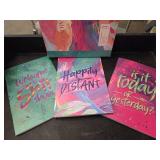 A5 Size, 144 Ruled Pages Each, 1 dot grid notebook. 1 linex notebook , 1 blank notebook,. Pack of 3