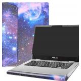 Alapmk Protective Case for ASUS Chromebook C423NA/Vivobook S 14X OLED S5402/Zenbook Pro 14 Duo OLED UX8402 & case for Acer Chromebook Spin 514 CP514-1H CB514-2H 14",Galaxy