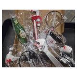 TUPARKA 8 Pieces Halloween Horror Hair Bands Zombie Headbands Cleaver Axe Scissor Hammer Pattern Headbands for Halloween Scary Costume Party Decorations