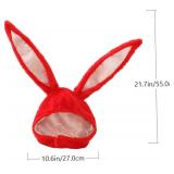 DECHOUS 1pc Ears Hat for Easter Party Costume Headpiece for Carnival Dance Performance and Role Playing Unique Photo Prop for Ages