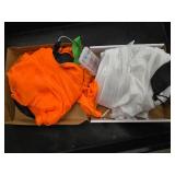 2PCS Halloween Decorations, 42"x14" Glowing Ghost Outdoor/Indoor Lights with 8 Lighting Modes, Waterproof Battery Case for Garden, Yard, Haunted Halloween Party (Large Standing Ghost)