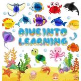 Back to School Ocean Bulletin Board Classroom Decorations Under The Sea Bulletin Board Set Sea Animal Fish Paper Cutouts Tropical Fish Theme Classroom Dive Into Learning Supplies for Kids School