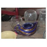 Vtg. Tea Pot, Plates & More
