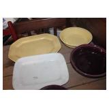 Vtg. J&G Meakin Ironstone Platter & More