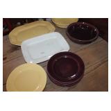 Vtg. J&G Meakin Ironstone Platter & More