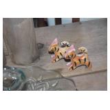 Vintage Relish Dish, Juice Glasses & More