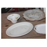 Vintage Milk Glass Pieces & More