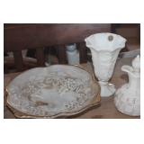 Vintage Milk Glass Pieces & More