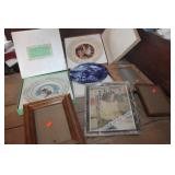 Vtg. Avon Décor Plates & Frames