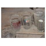 Vtg. Beer Glasses and More needs cleaning