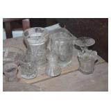 Vtg. Beer Glasses and More needs cleaning