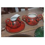 Vtg. Made in Japan Creamer, Crock Bowl & More