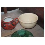 Vtg. Made in Japan Creamer, Crock Bowl & More