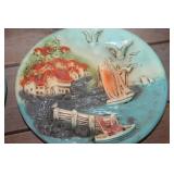 2 Vintage Chalkware Pictures