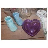 NIP Vtg. Scarf, Trinket Heart & More