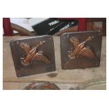 Vintage Metal Duck Bookends & More