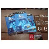 NIP VHS & Cassette Blank Tapes