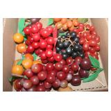 Flat of Vtg. Décor Fruit