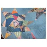 Antique Handstitched Quilt 70" x 80"