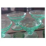 Vintage Uranium Sherbet Glasses & More