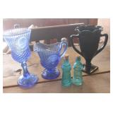 Vintage Mt. Vernon Pitcher, Goblet and More