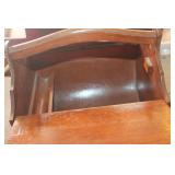 Vintage Wood Sewing Box, Buttons & More