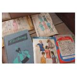 Vtg. Patterns, Sewing Book & More