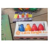 Vtg. Christmas Bulbs, Cards & More