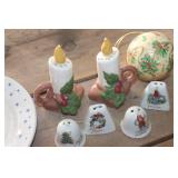 Vtg. Christmas Bells, Ornaments & More
