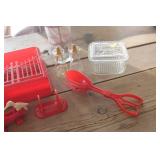 Vtg. Toothpick Dispenser, Refrigerator Dish and More