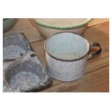 Vtg. Enamalware Bowls and More