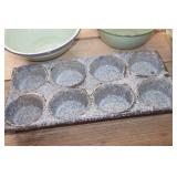 Vtg. Enamalware Bowls and More