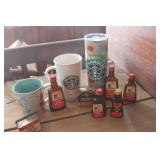 Vtg. Spice Tins, Starbucks Coffee Cups & More
