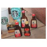 Vtg. Spice Tins, Starbucks Coffee Cups & More