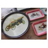 Vtg. Metal Trays